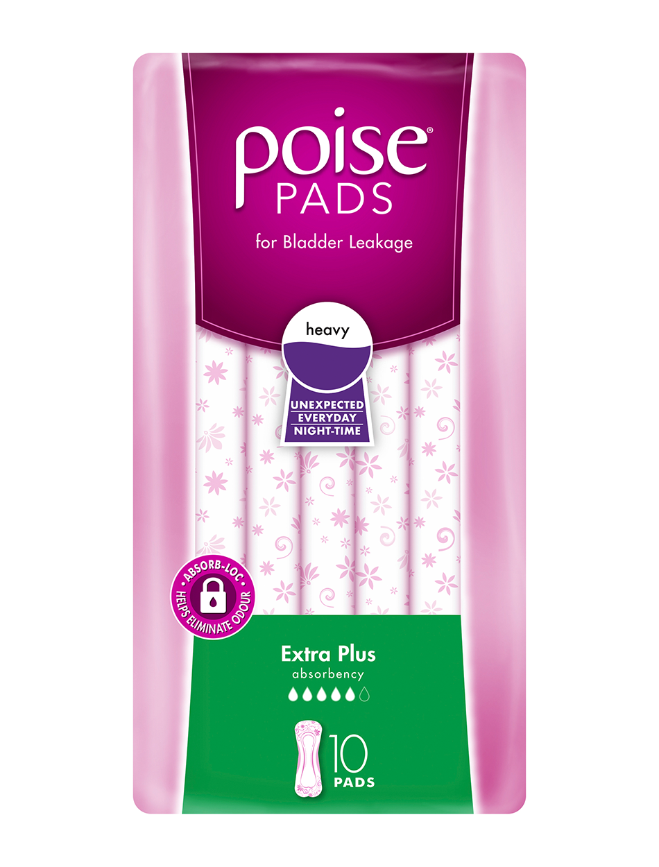 Poise Extra Plus Pads Incontinence Pads Poise Products