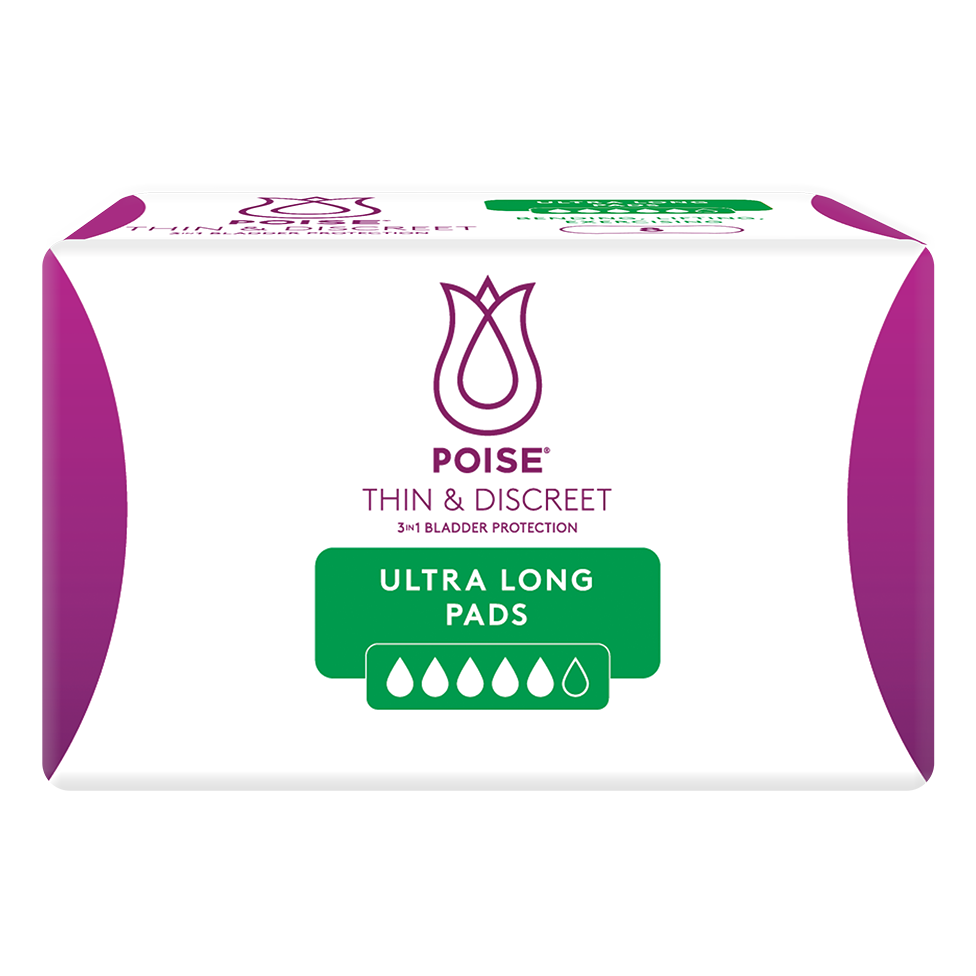 Poise Ultra Long Pads - Incontinence Pads - Poise Products