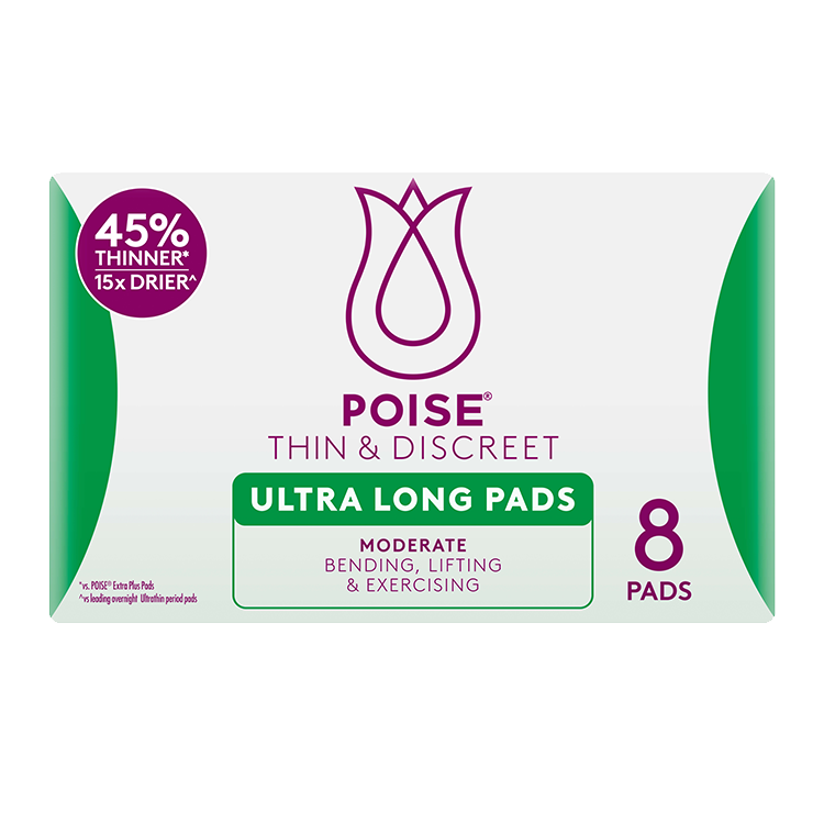 Poise Ultra Long Pads Incontinence Pads Poise Products